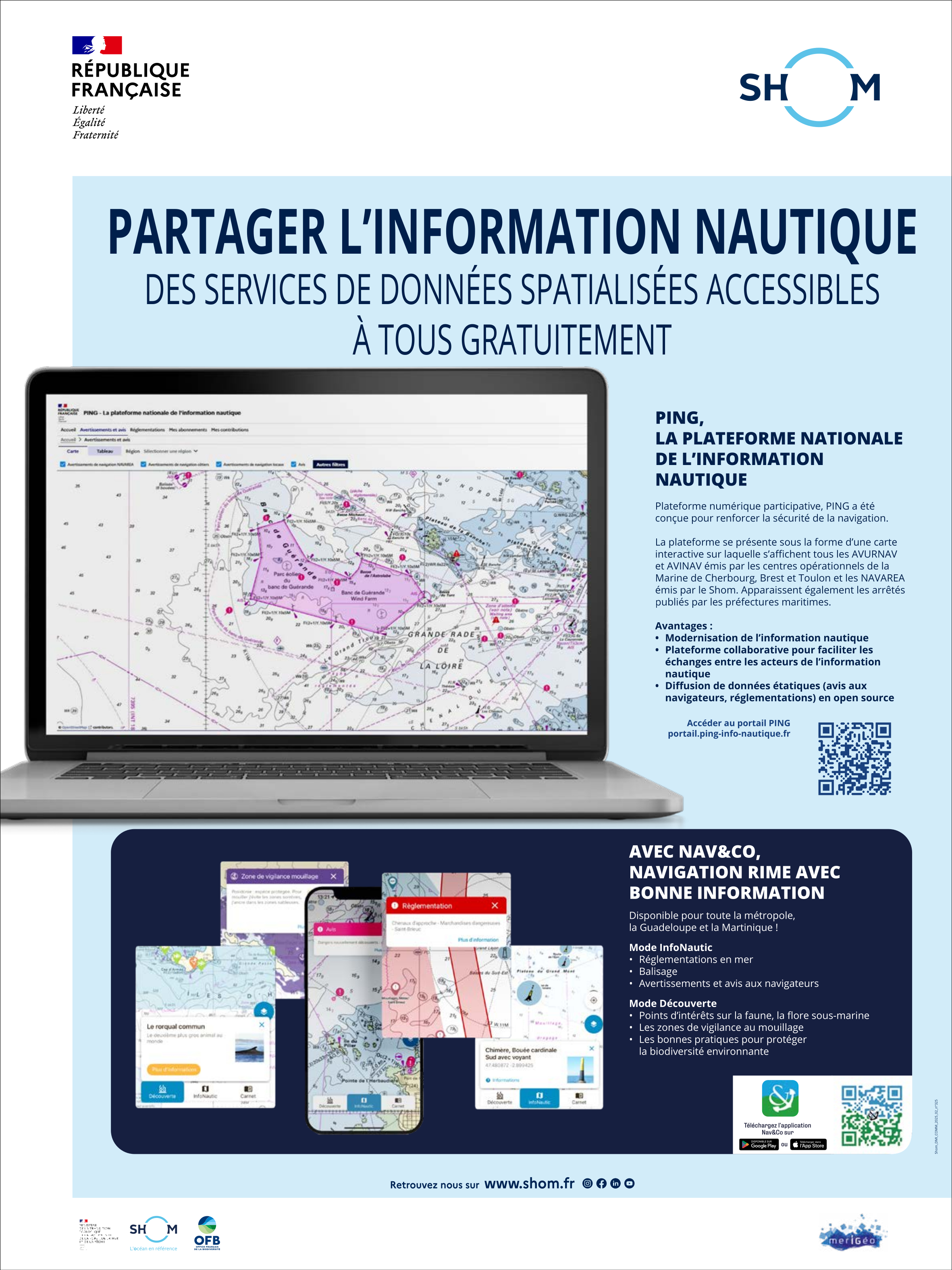 Partager l'information nautique avec PING - voir la transcription ci-dessous