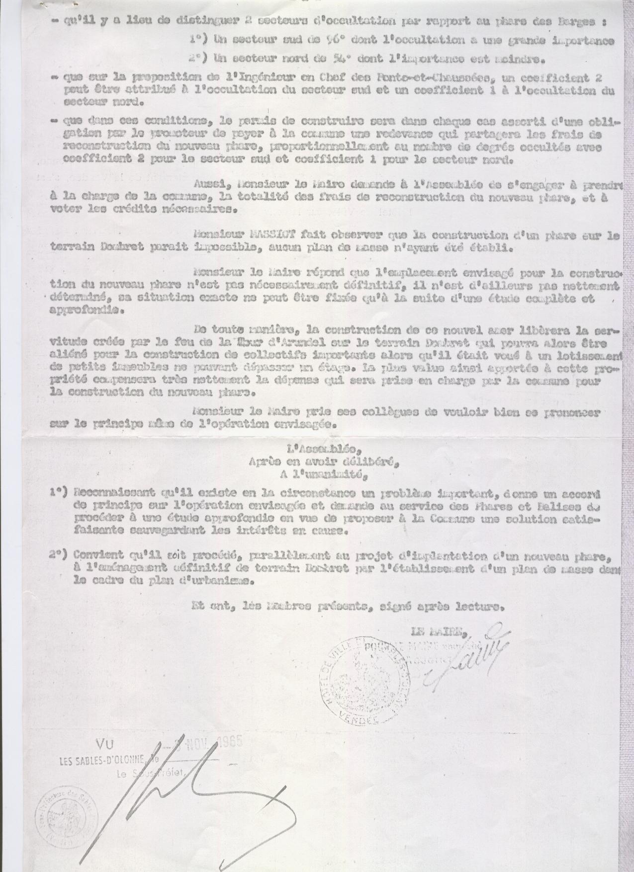 Délibération du conseil municipal, page 2