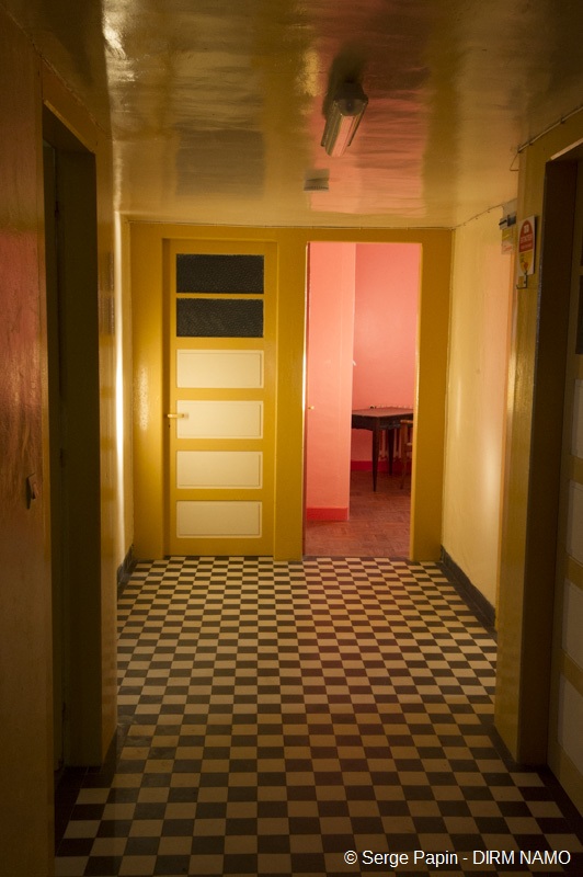 Le couloir des chambres