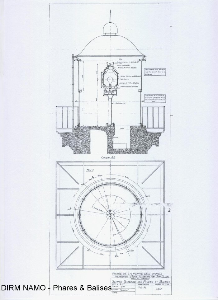 Plan de la lanterne