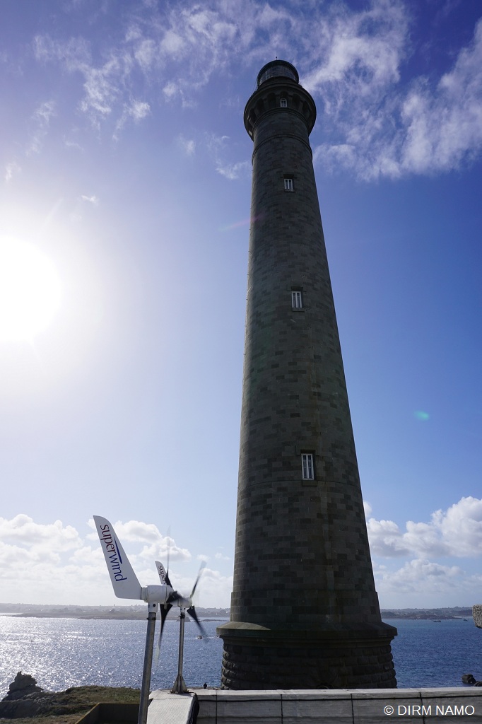 Le grand phare de l'Ile Vierge