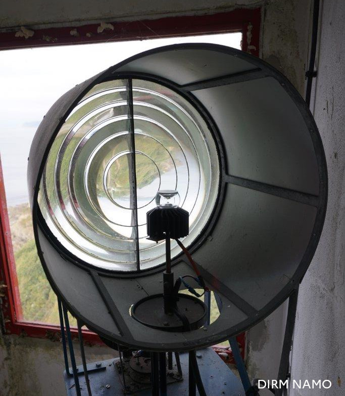 L'optique et la lampe à Led du feu auxiliaire