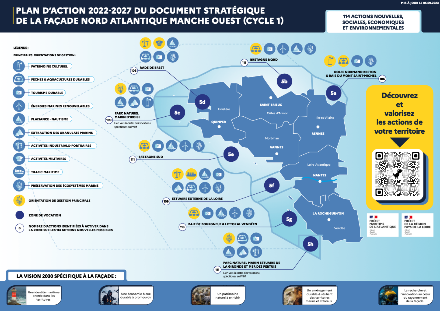 Carte interactive du plan d'action 2022-2027